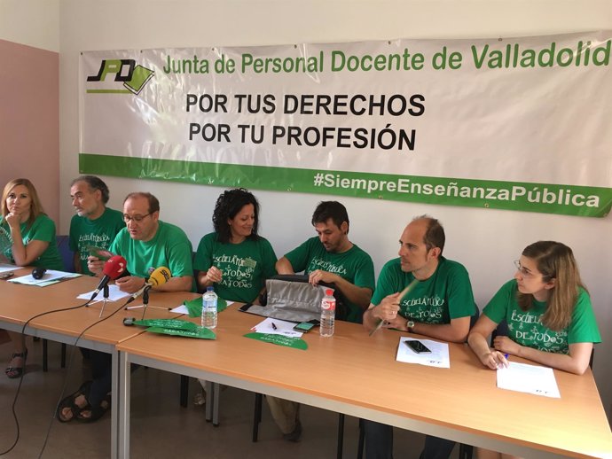 Valladolid. Reunión de la Junta de Personal Docente 