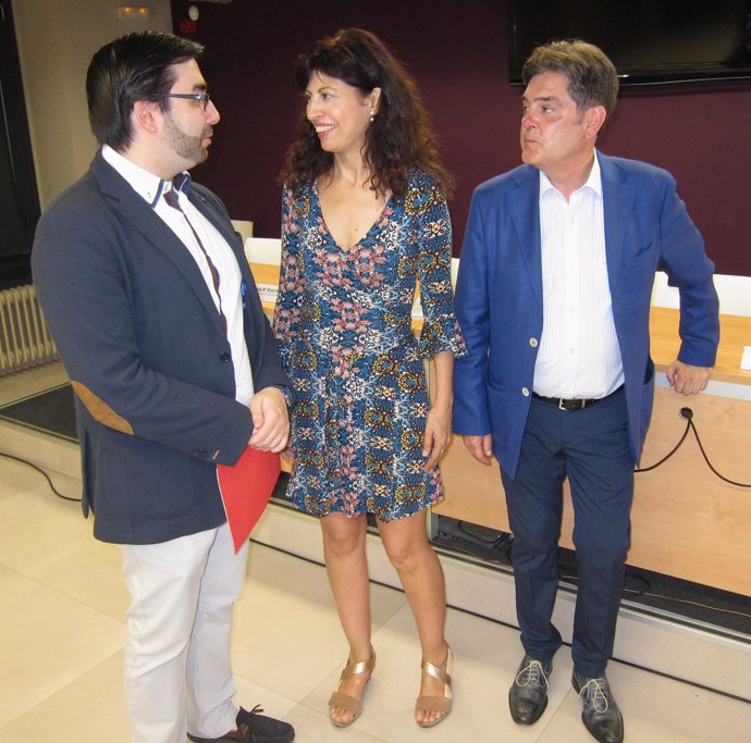 Ernesto Monsalve, Ana Redondo y José María Viteri