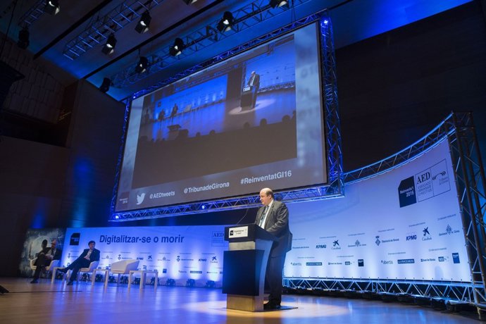 El president de l'AED, Pau Herrera