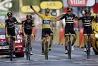 Froome lidera el Team Sky, con Landa y Nieve, en busca de su cuarto Tour