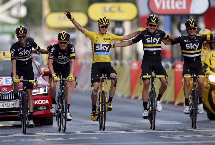 El ganador del Tour de Francia 2016, Chris Froome