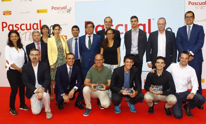 Ganadores de la segunda edición Pascual StartUp 