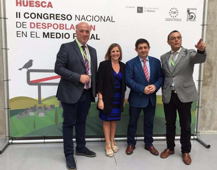 Irene García asiste al congreso de Huesca