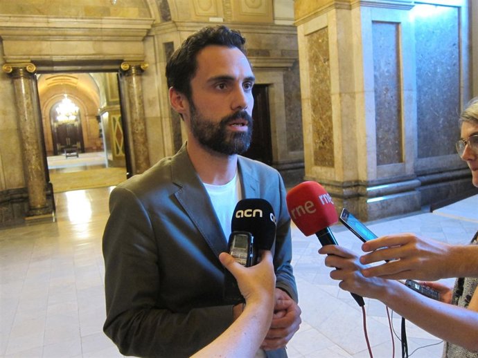El portavoz adjunto de JxSí Roger Torrent
