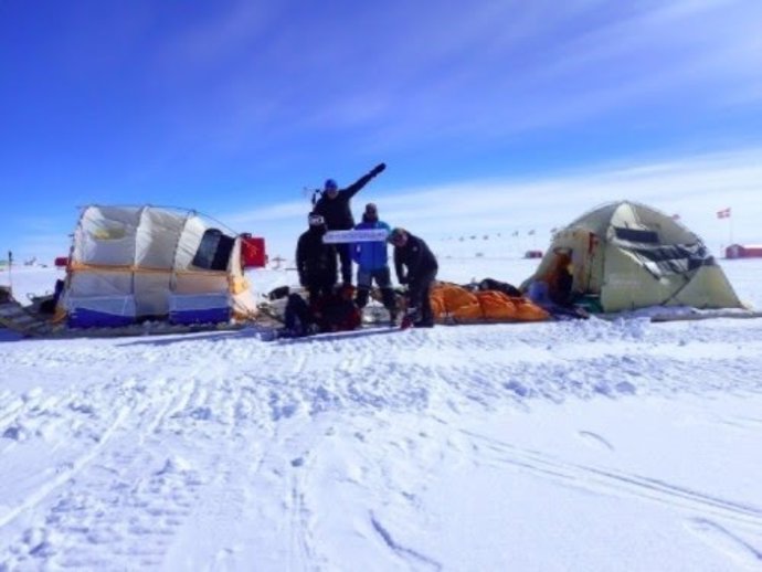 Trineo de Viento, expedición 'Río de Hielo 2017'