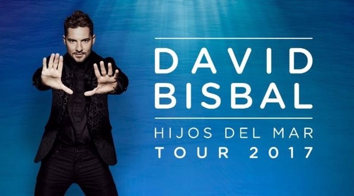 Cartel de la gira de David Bisbal