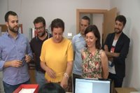 Eva Pérez anima a los militantes "a hacer una revolución silenciosa" y a apostar "por el cambio" en el PSOE extremeño