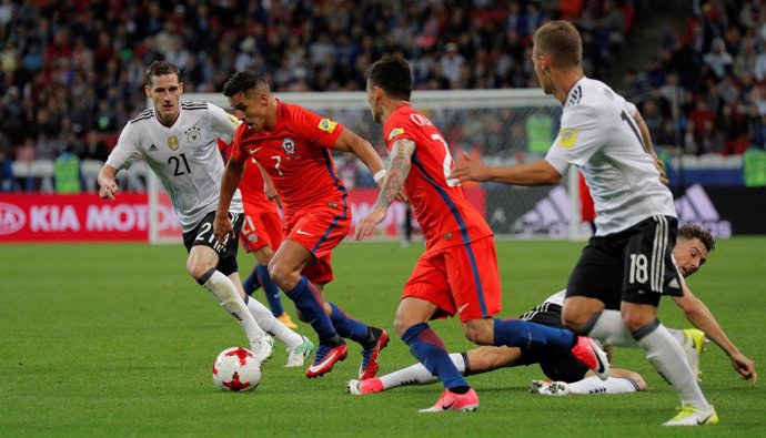 Alemania y Chile igualan fuerzas y ya miran de reojo a semifinales