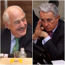 Andrés Pastrana y Álvaro Uribe