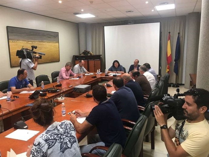 Encuentro alcaldes regadíos Tierra de Barros