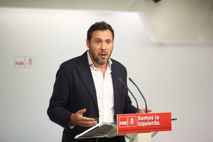 Roda de premsa de Óscar Puente