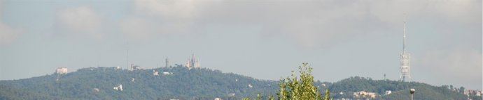 Collserola. Vista des del Vallès.