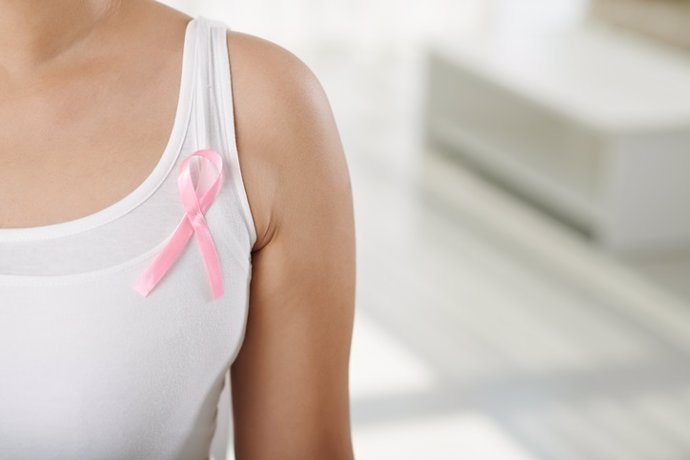 Mujer, cáncer de mama, pecho