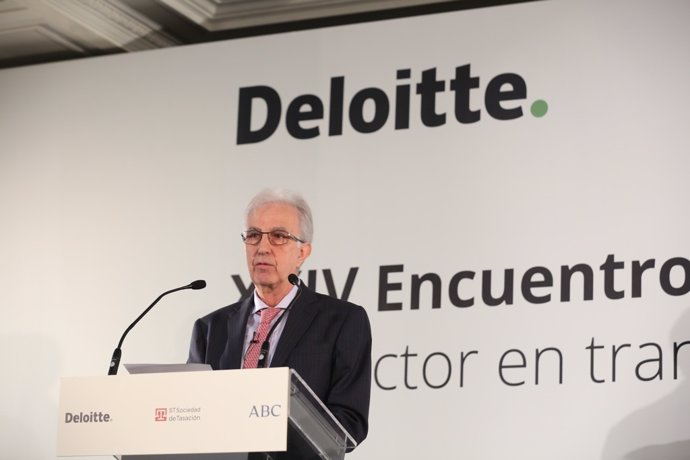 Javier Alonso subgobernador del Banco de España en el foro Deloitte