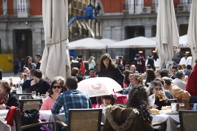 Bar, bars, gent, persones, persona, turisme a Madrid