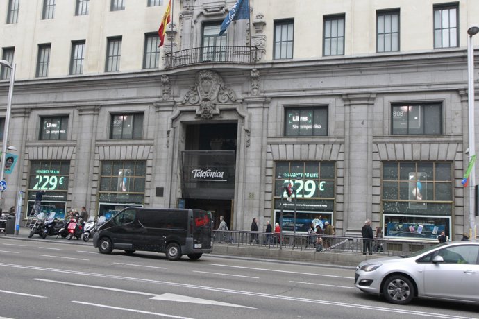 Sede de Telefónica en Madrid