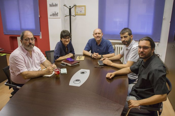 Reunión de las nuevas directivas de CC.OO. E IU en la Comunidad