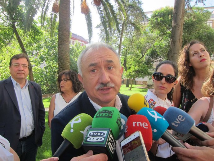 El secretario general de UGT, Josep María Álvarez                        