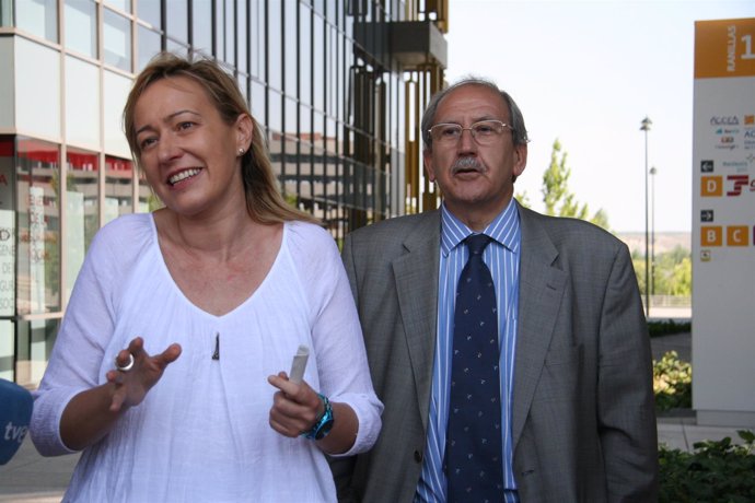 Marta Gastón y Francisco de la Fuente.