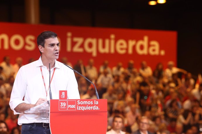 Pedro Sánchez clausura el Congreso del PSOE con su discurso