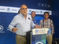 El PP extremeño cree que Vara "ha puesto la pelota en el tejado" del Gobierno para pagar el regadío de Tierra de Barros