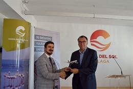 Gerente de Turismo Costa del Sol, Arturo Bernal. Con Turkish