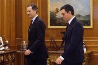 Pedro Sánchez volverá a ejercer de Jefe de la Oposición en un acto institucional del Congreso con el Rey