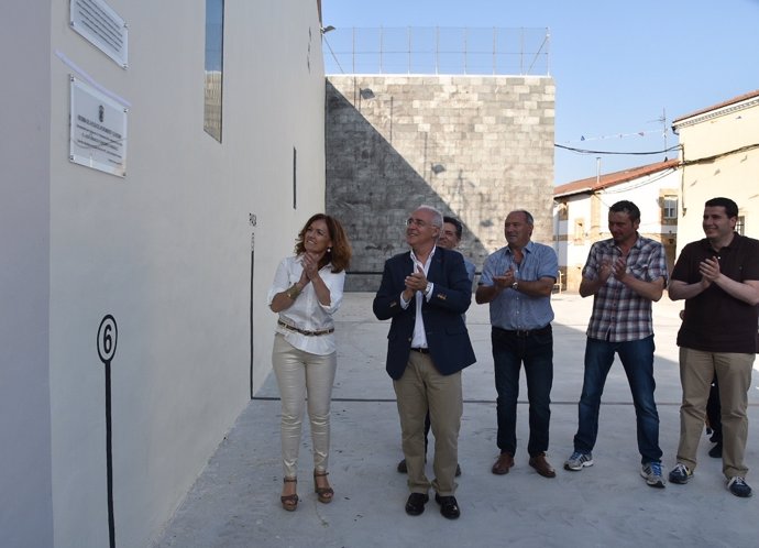 Inauguración plaza y remodelacion frontón antiguo VIllar de Torre