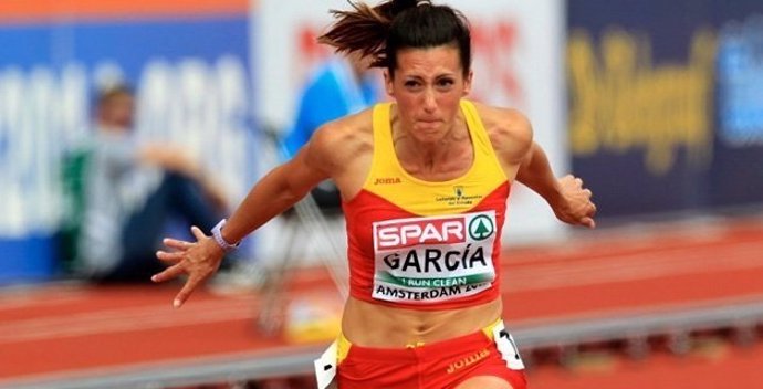 La atleta española Estela García