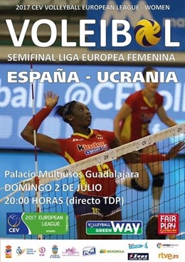 Selección española de voleibol femenino Guadalajara Liga Europea