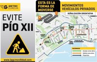 Las obras de la MetroGuagua de Las Palmas de Gran Canaria comienzan este lunes en la calle Pío XII