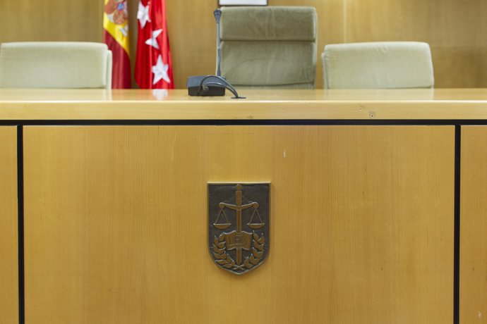 Audiència Provincial de Madrid, sala de judicis, judici, sentència, banqueta