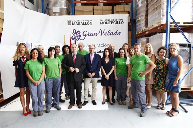 Lambán inaugura las nuevas instalaciones de Gran Velada.