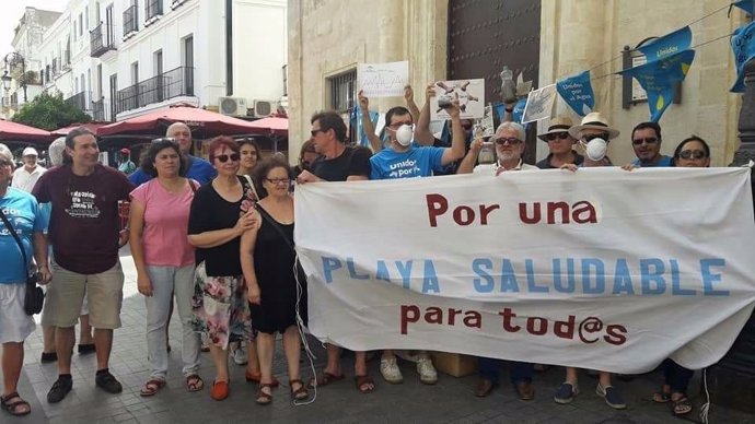 Manifestación de Agua Clara en Sanlúcar