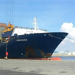 Buque de contenedores 'El Annamarie'