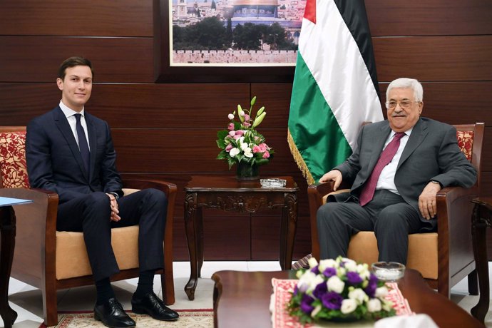 Abbas se reúne en Ramala con Jared Kushner, yerno de Trump