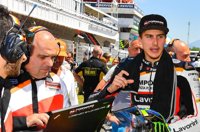 Baldassarri sufre una fractura en el tobillo derecho y sigue hospitalizado