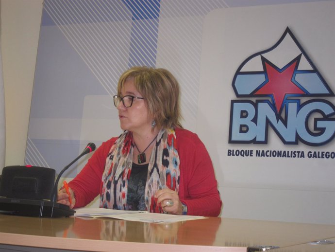 La diputada del BNG Montse Prado