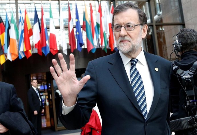 Mariano Rajoy en Bruselas