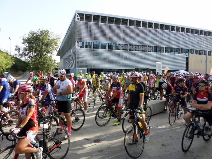 Marcha solidaria ciclista Na Marga Somriu