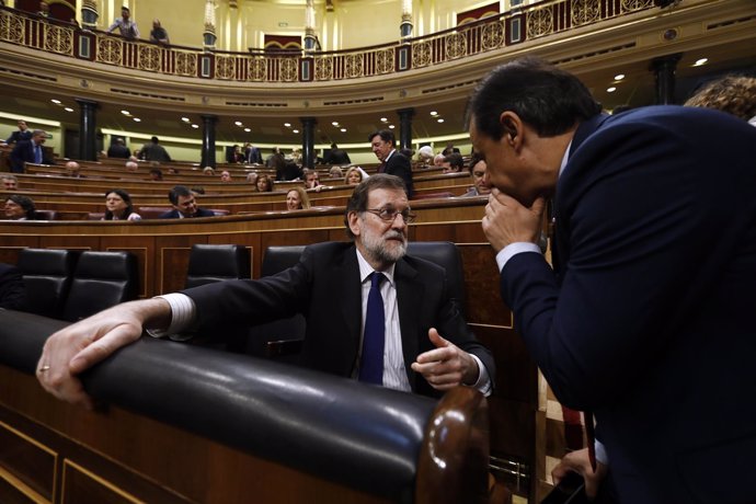 Mariano Rajoy y Fernando Martínez Maillo 