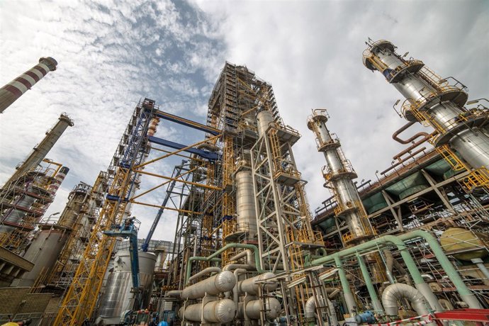 Instalaciones de Cepsa en San Roque (Cádiz)