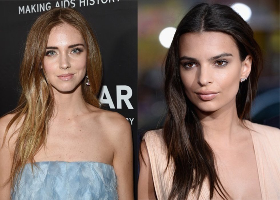 CHIARA FERRAGNI Y EMILY RATAJKOWSKI/GETTY