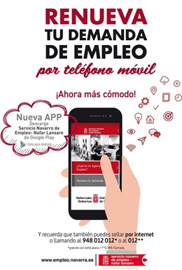 Publicidad de la nueva app