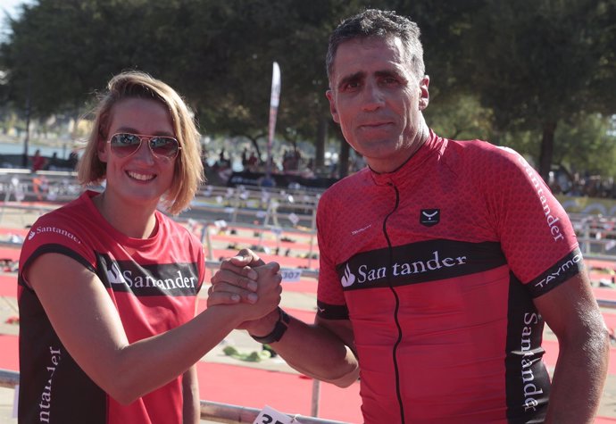 Mireia Belmonte y Miguel Indurain