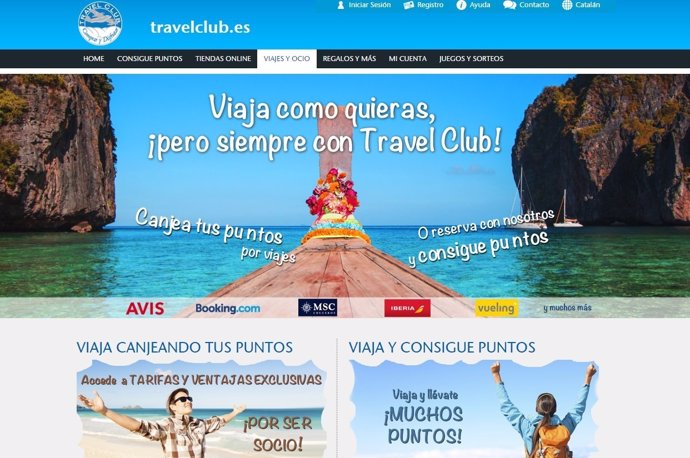 Nuevo portal de viajes de Travel Club