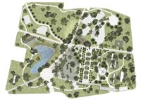 La tercera fase del Parque de San Rafael contempla una plaza urbana y otra con un Jardín Mediterráneo