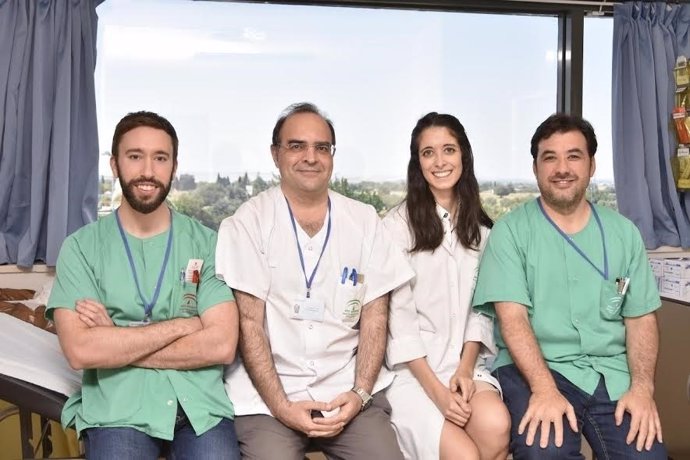 Dermatólogos del Hospital Reina Sofía