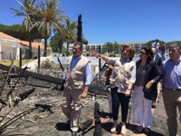 Báñez asegura que las instalaciones afectadas en el Parador de Mazagón estarán "listas en esta semana"