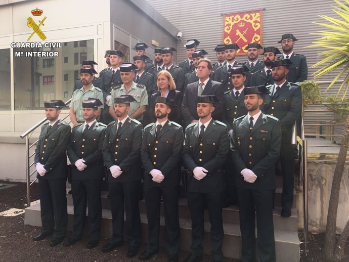 La Guardia Civil incorpora 42 guardias alumnos a la Comandancia de Las Palmas